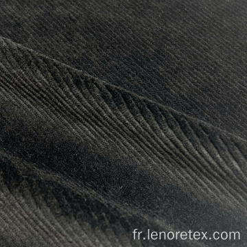 Tissu de polyester coton stretch11 tricoter en velours velours velours